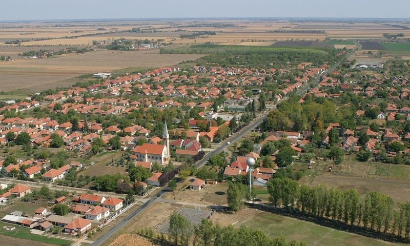 Kétsoprony madártávlatból